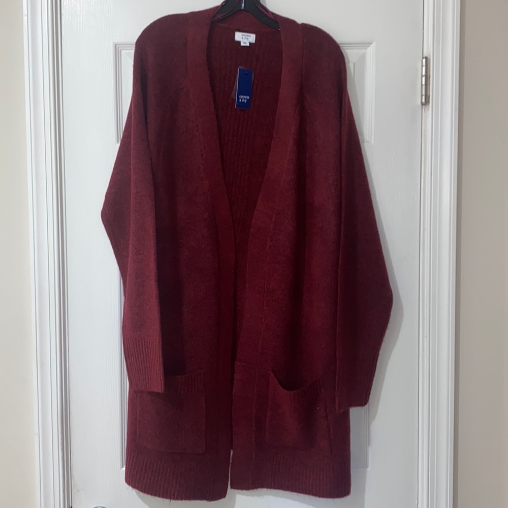 Crown & Ivy Cardigan Sweater - NWT